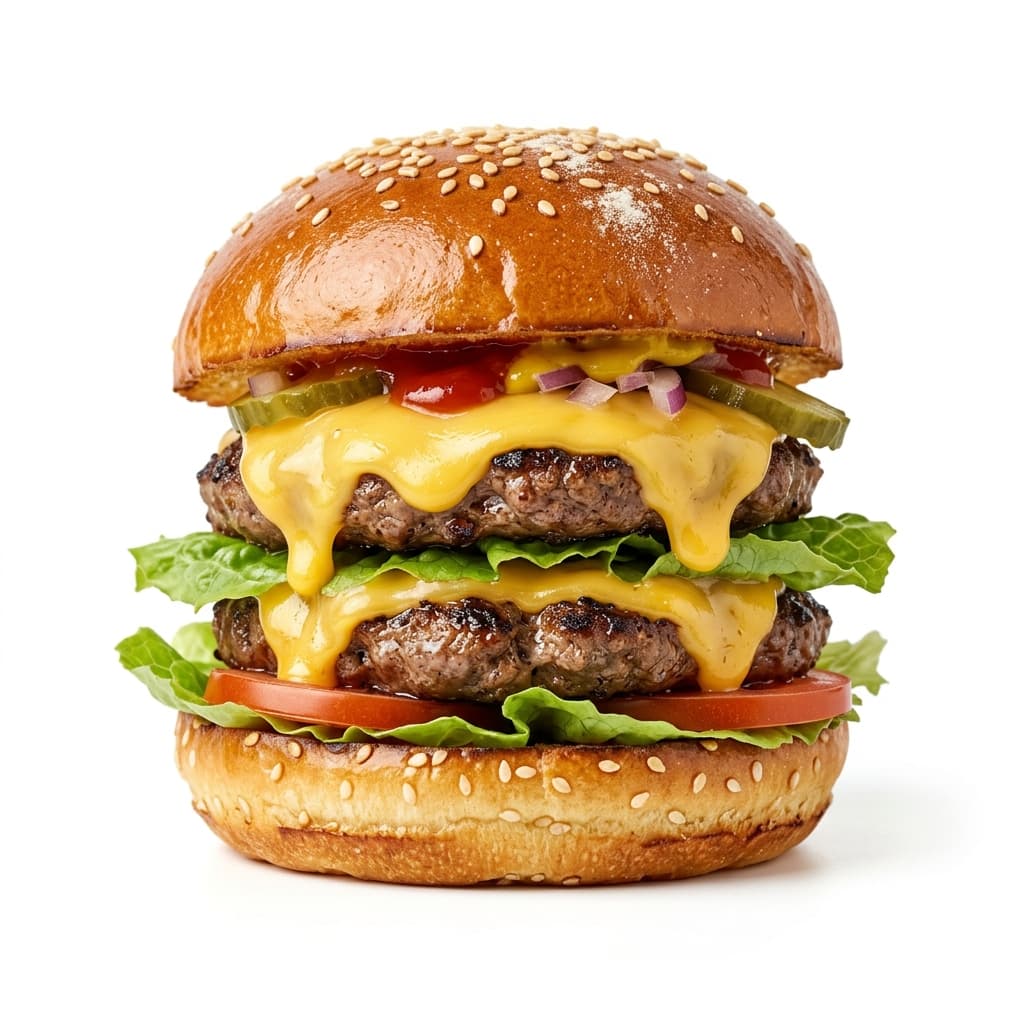 Doppel-Cheeseburger